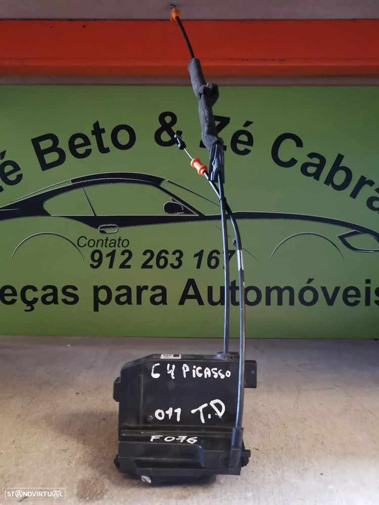 CITROEN C4 PICASSO FECHADURA PORTA TRAS DTA - F076 - 2