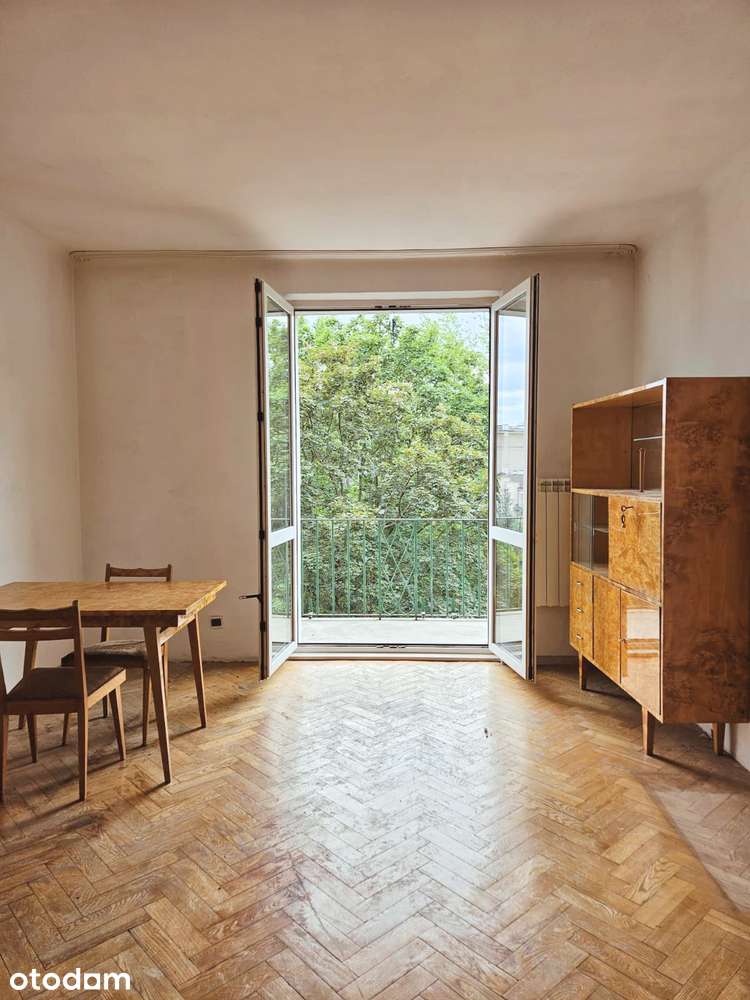 50 m² z widokiem na zieleń | do remontu