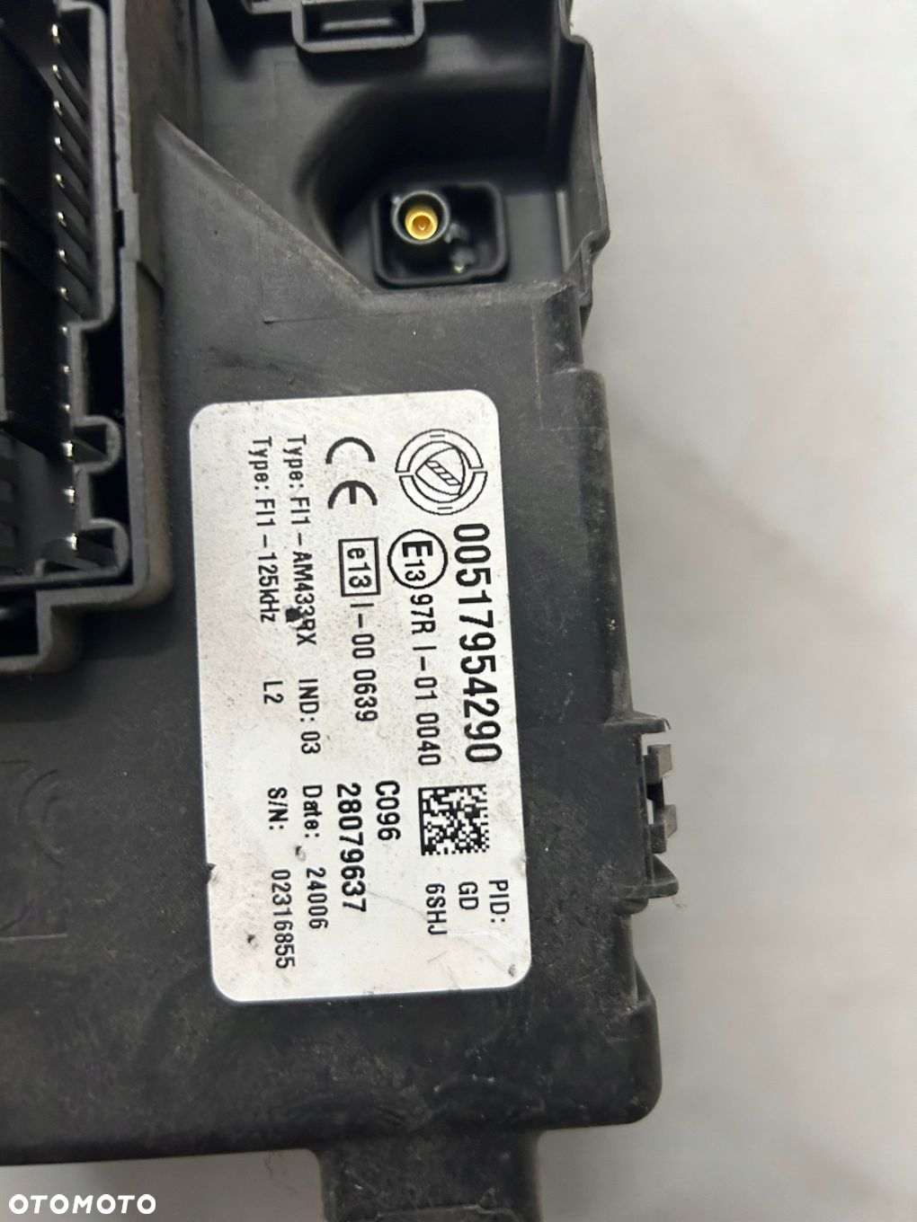 STEROWNIK MODUŁ BSI SKRZYNKA BEZPIECZNIKÓW DO FIAT GRANDE PUNTO 00517954290 - 2