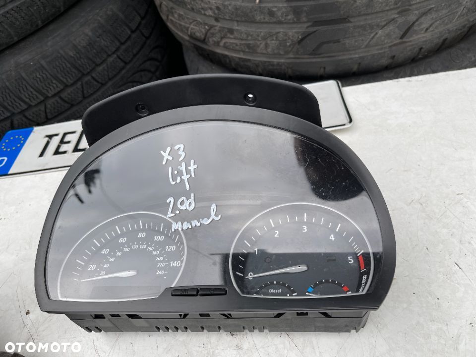 Licznik manual Bmw e83 x3 2.0d UK