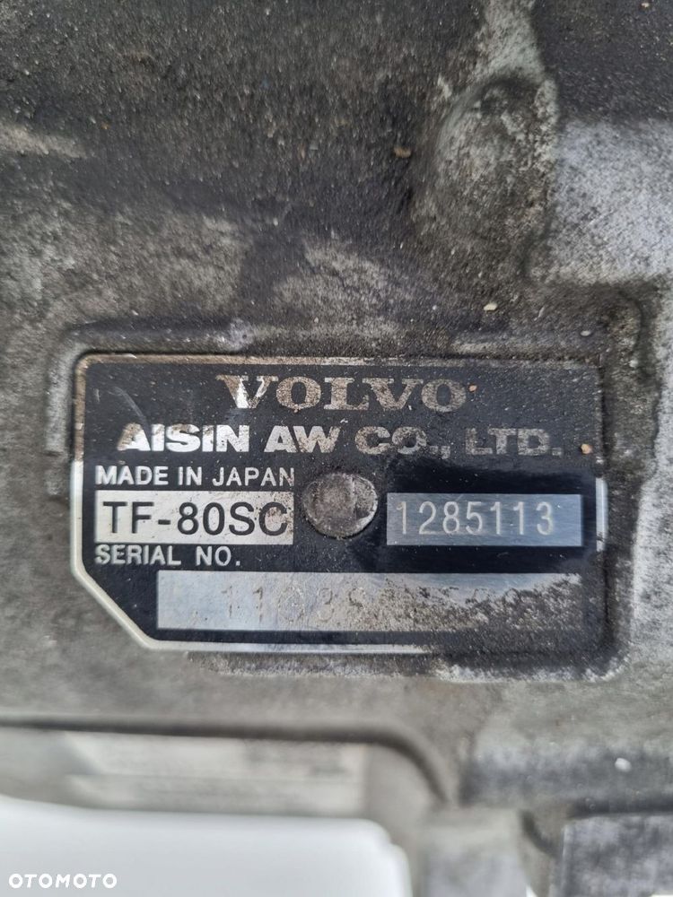 AUTOMATYCZNA SKRZYNIA BIEGÓW Volvo XC60 2.4 D5 BITURBO _ 1285113 TF-80SC - 2