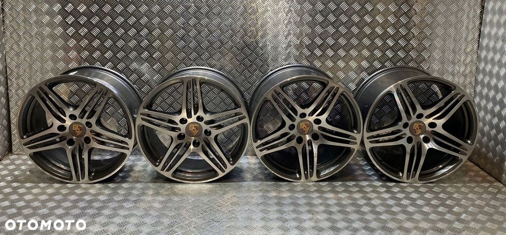 KOMPLET FELG PORSCHE 997 911 19 8.5J 11.0J ORYGNAL - 1