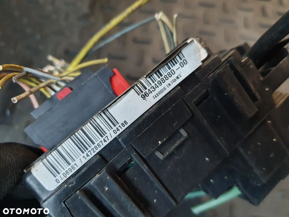 BSM B3 9643498880 S118470003G PEUGEOT CITROEN + WTYCZKI INSTALACJA - 5