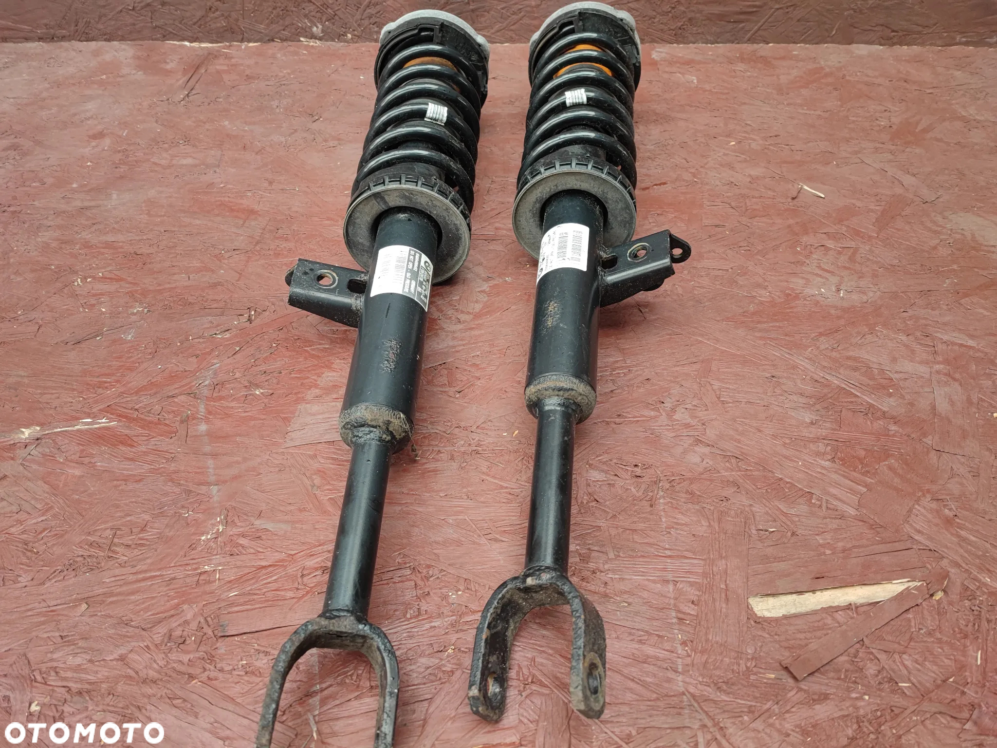 BMW F10 / F11 ORYGINALNE AMORTYZATORY PRZEDNIE / AMORTYZATOR PRZEDNI  LEWY / PRAWY O NR. 6 796 855 / 6 797 768 / 6 797 767 OEM W DOBRYM STANIE - 2