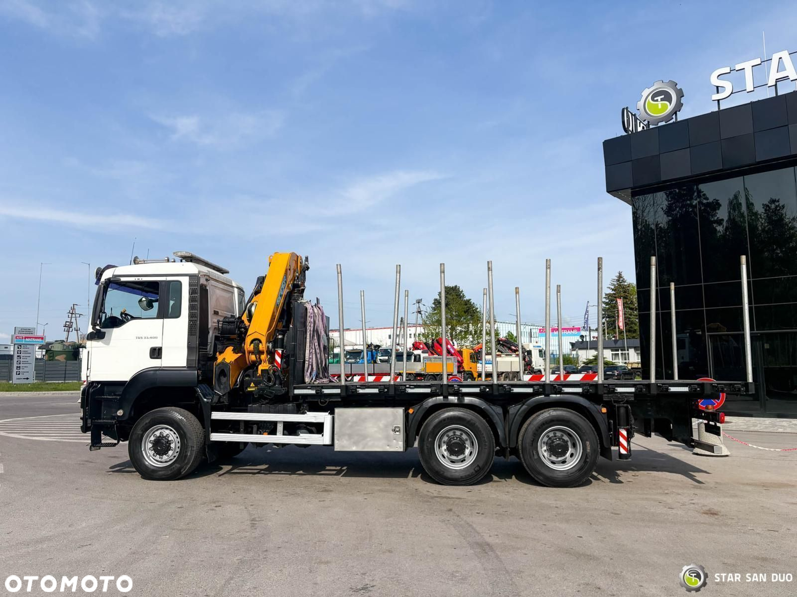 MAN TGS 33.400 6x6 BL EFFER 315/8S  HDS Żuraw Crane 2019 - 11
