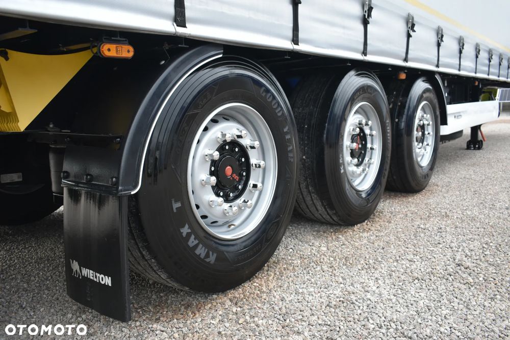 Wielton OS PODNOSZONA // 40 TYŚ KM PRZEBIEG !! // NOWA !! //  OSIE SAF // FULL LED // SALON POLSKA // DACH PODNOSZONY // - 19