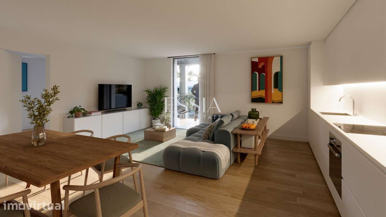 Apartamento T1 Smart com Terraço em Arca d'Água - Grande imagem: 2/20