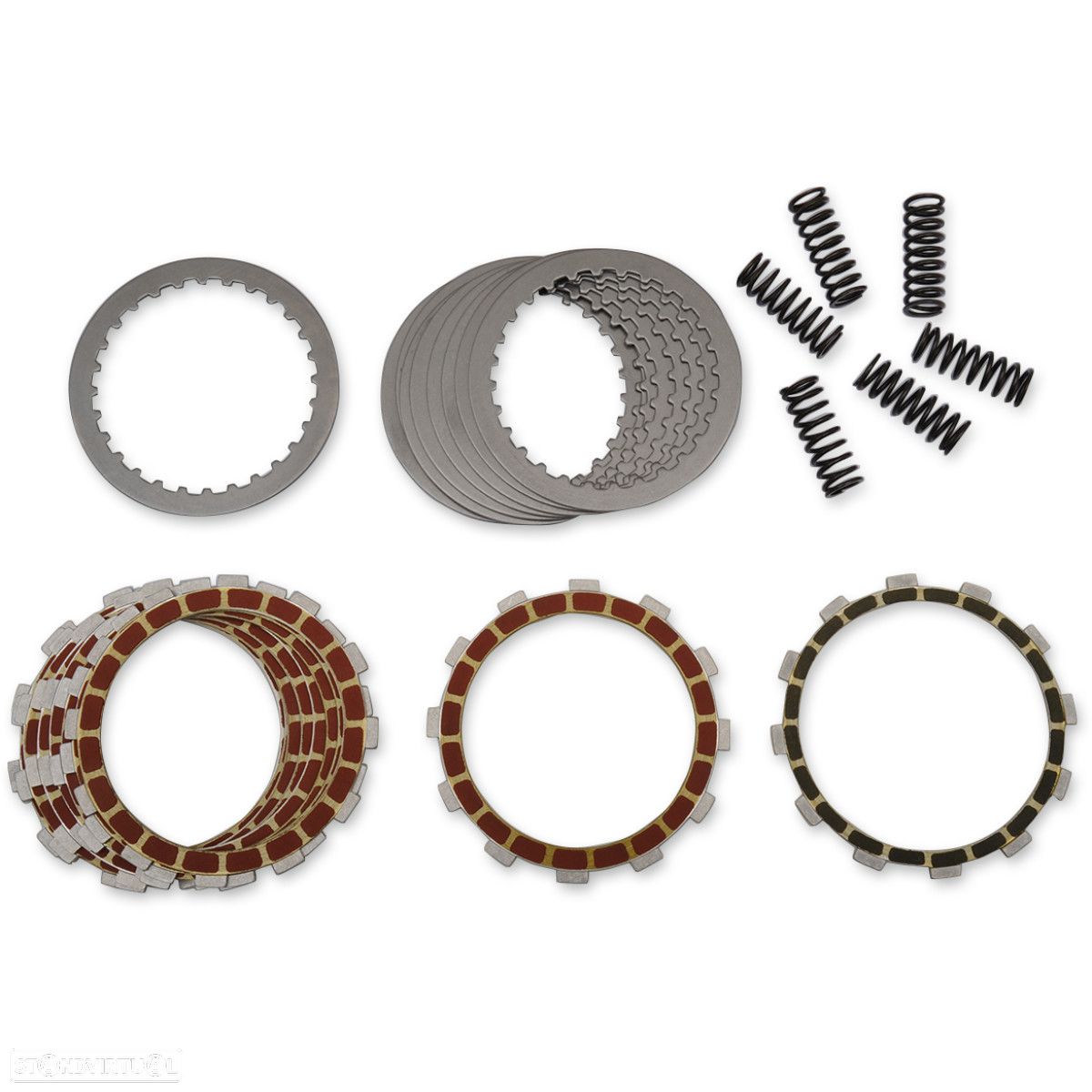barnett kit de embreagem completo kevlar / aço 303-70-40049 - 1