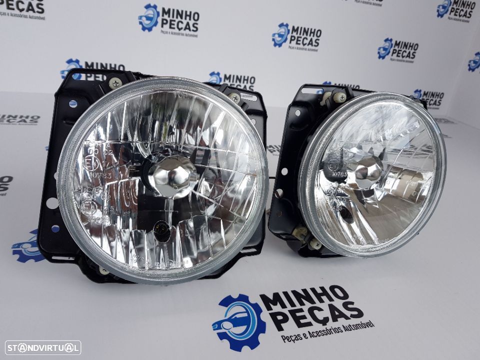 Faróis VW Golf 2 - 3