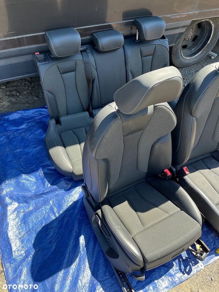 KOMPLET FOTELI AUDI A3 8V SEDAN PÓŁSKÓRA S LINE  FOTELE - 2