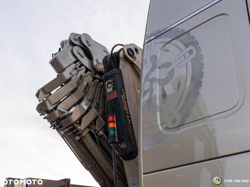 Volvo FH540 8x4 HIAB 477 E-6XS HDS Żuraw Fly Jib Wciągarka - 22