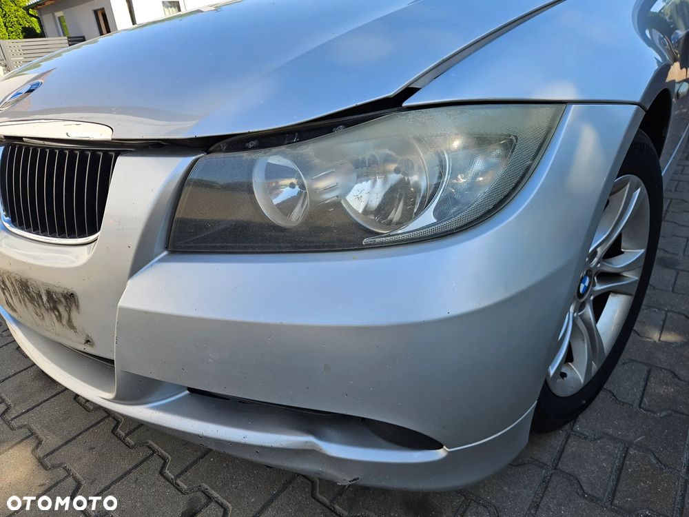 BMW 3 III E90 E91 zderzak przód przedni 354/7 Titansilber - 4