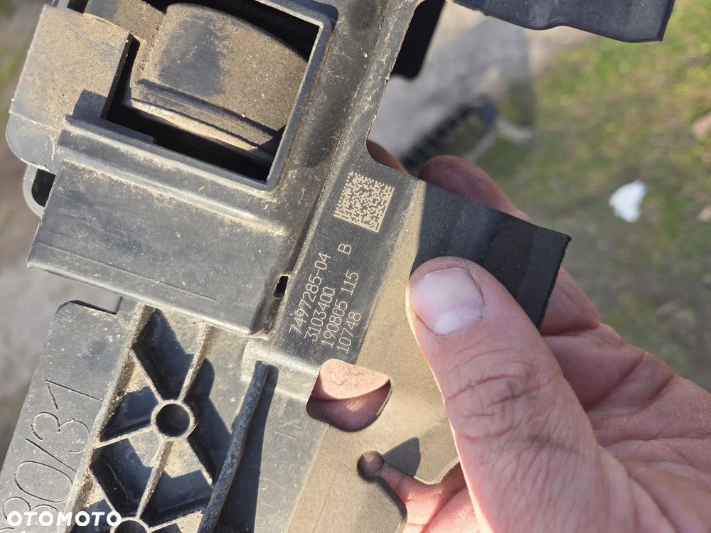 Kierownica wlot powietrza BMW 5 G30 G31 7497285 żaluzja roleta wlot powietrza BMW 5 g30 G31 7474372 - 10