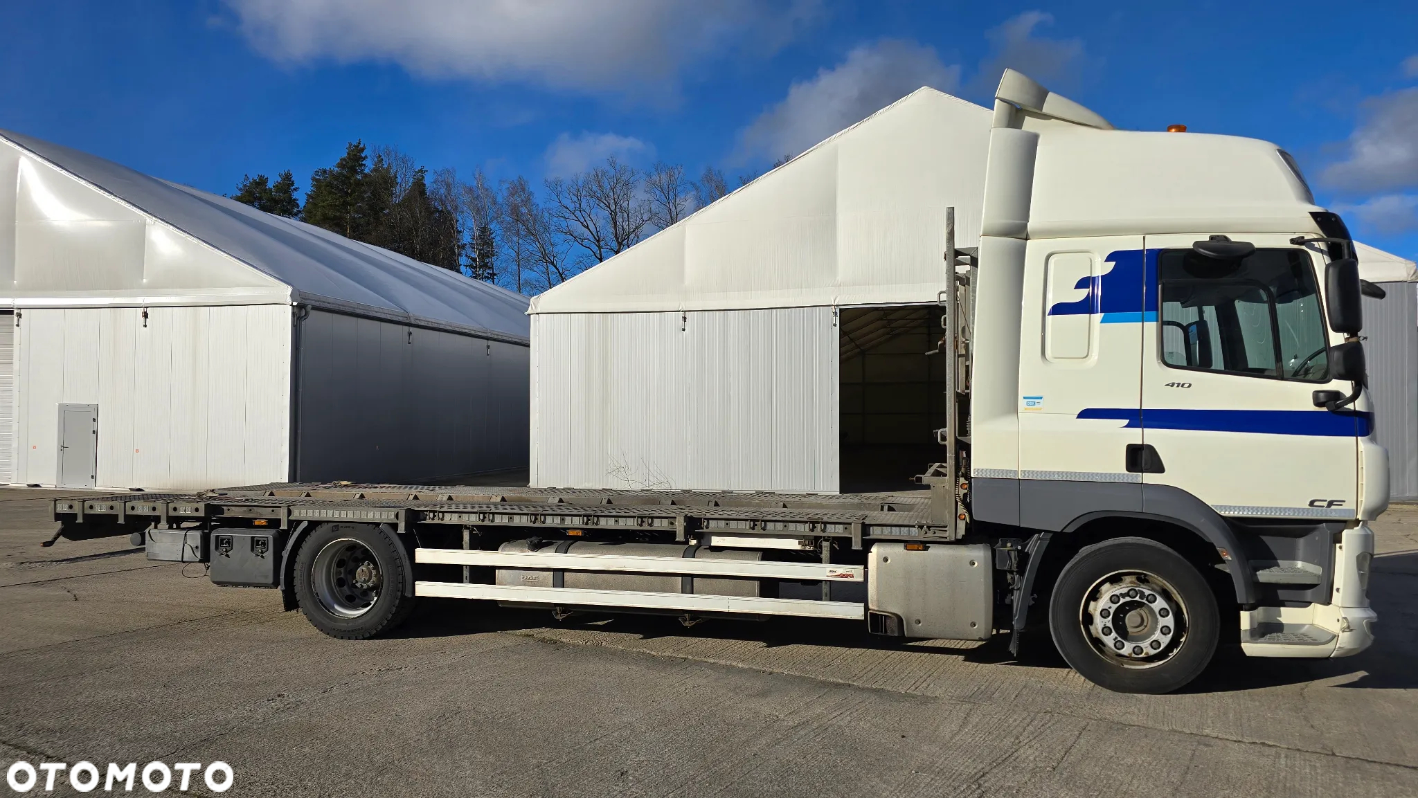 DAF CF 410 EURO 6 Laweta - Platforma super stan - 3