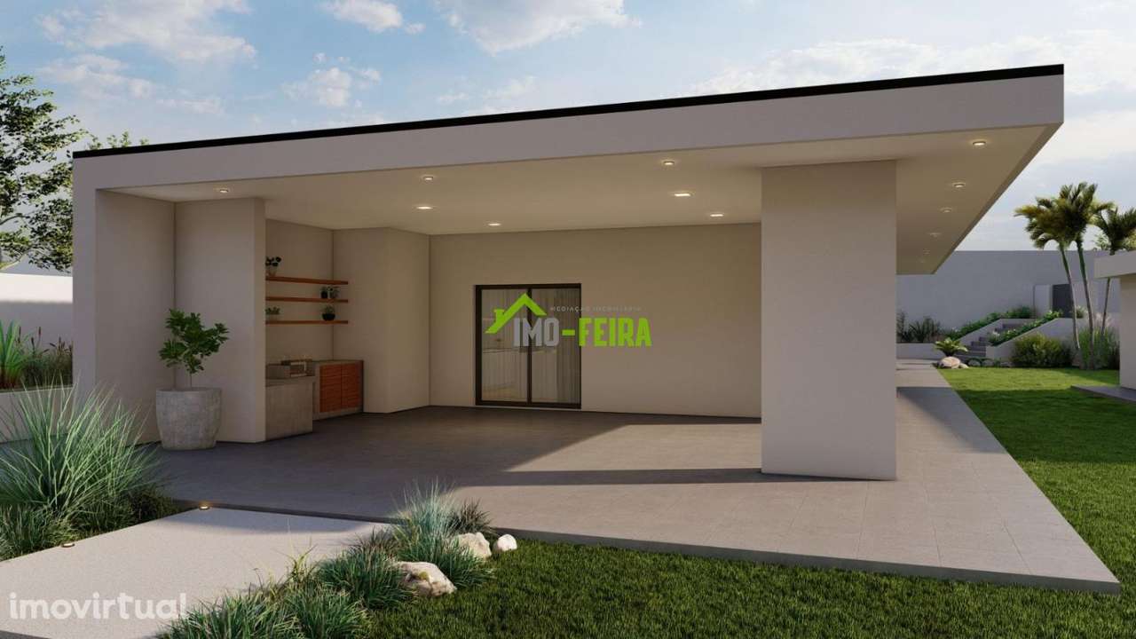 Moradia em construção, Vila de Cucujães - Grande imagem: 3/27