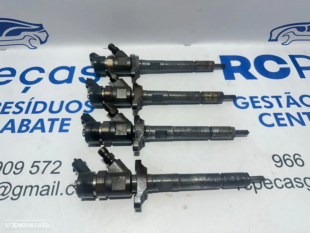 .Conjunto Injetores Bosch PSA BMW Mini Cooper D 1.6 HDI 110cv 9HZ 328480 0445110259 - 8
