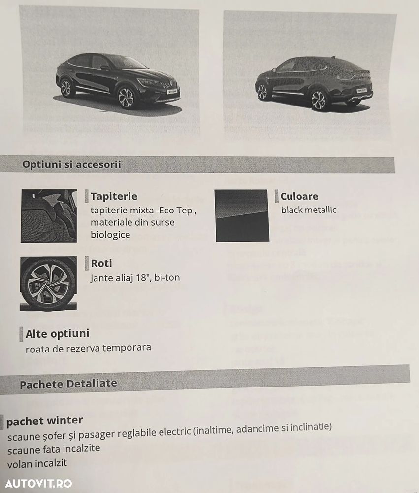 RENAULT Arkana 2024 — imagine 5