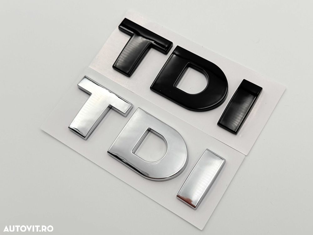 Emblema Compatibila VW TDI crom - 6