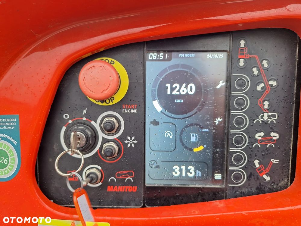 Manitou samojezdny podnośnik koszowy 180 ATJ 18 M - 8