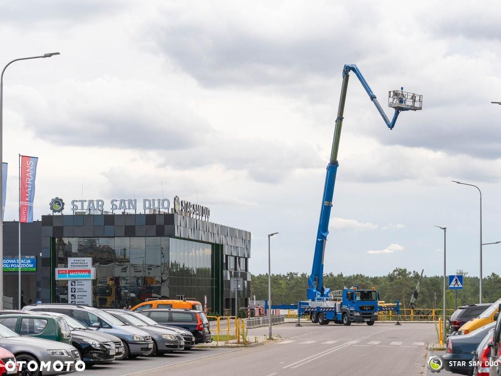 MAN TGS 26.360 6x2 Ruthmann T580 podnośnik koszowy 58 m - 10