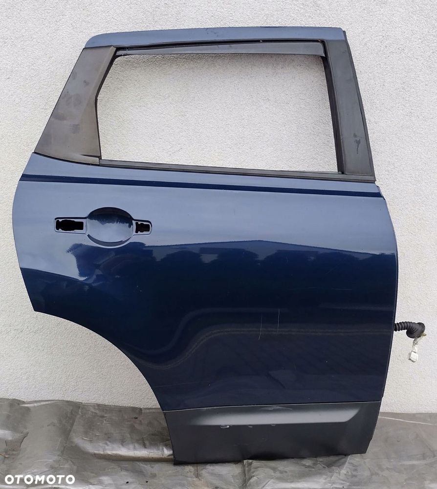 nissan qashqai 1 i j10 06-13 prawe tylne drzwi prawy tył bw9g listwa - 2