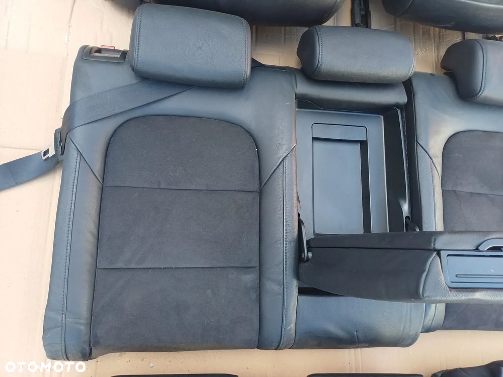 Fotele Skoda Superb 2 skóra alkantara grzane z pamieciami Kombi Europa - 7