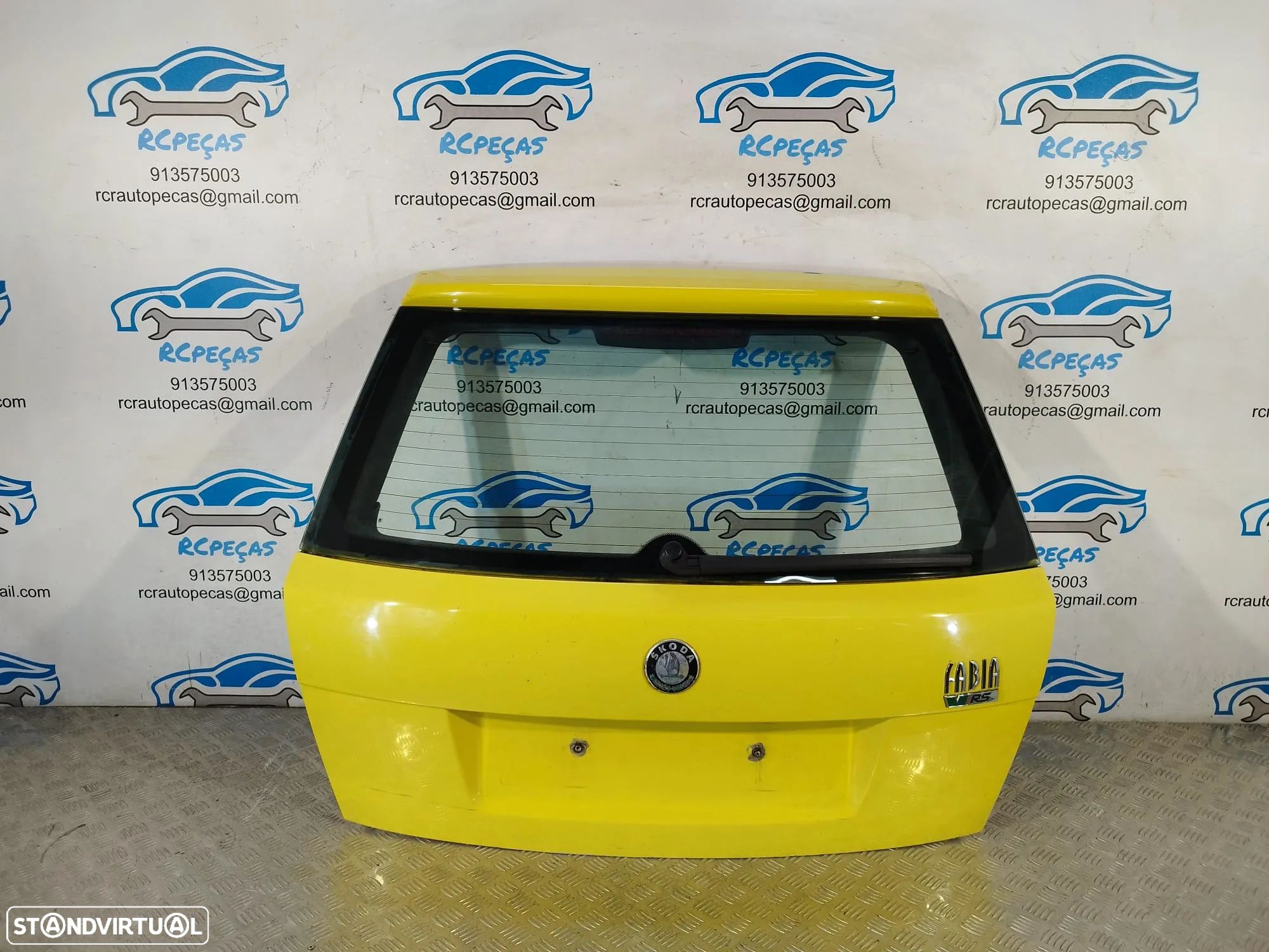PORTA TAMPA MALA SKODA FABIA 1 I MK1 6Y2 RS VRS 6Y0827023AF 6Y0827023 FECHO PUXADOR - 1