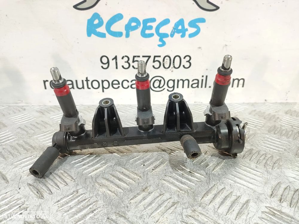 REGUA E INJETORES SIEMENS VW SKODA FABIA 1.2 - 10