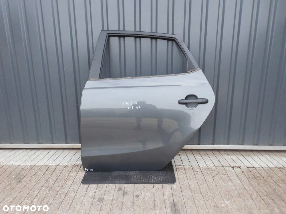 DRZWI HYUNDAI I30 I LIFT HATCHBACK 2007-2012r. LEWE TYLNE SZARE 9A ORYGINAŁ