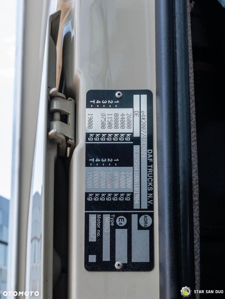 DAF XF 440 6x2 Fassi F365 FLY JIB HDS Żuraw Crane Kran Chwytak do Palet - 19