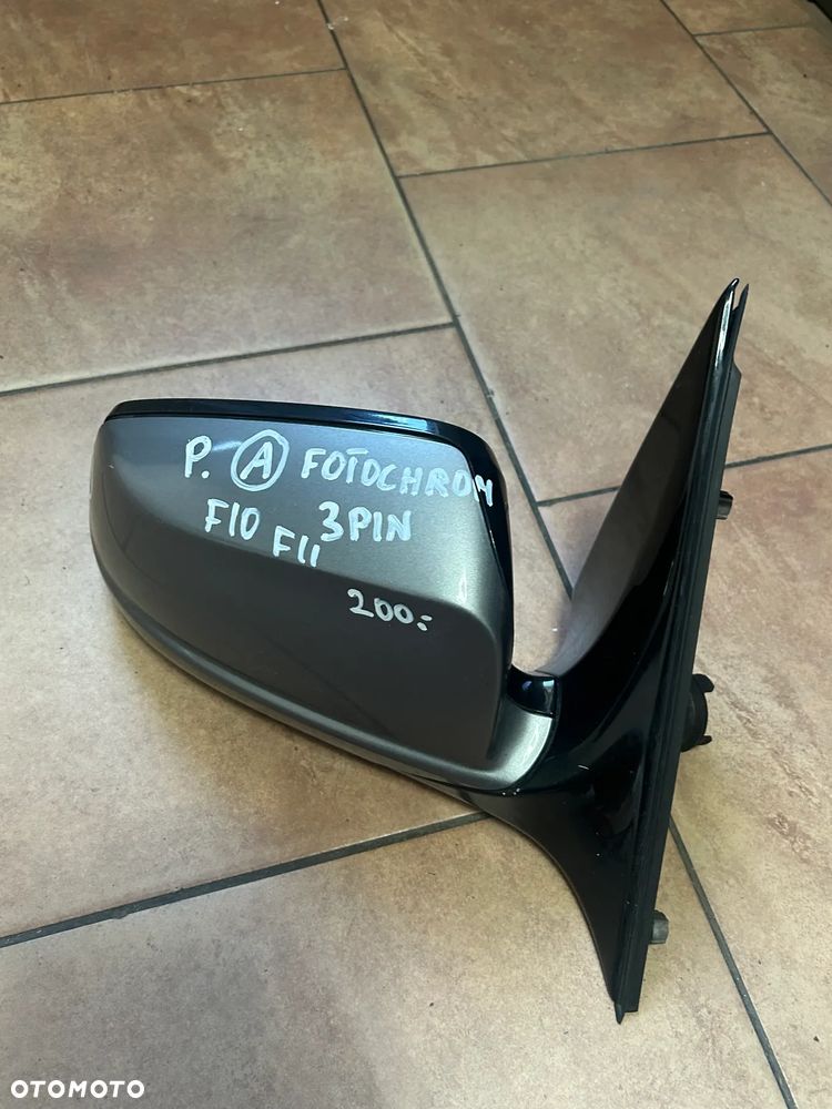 LUSTERKO BMW F10 F11 PRAWE ANGLIK FOTOCHROM 3PIN - 2