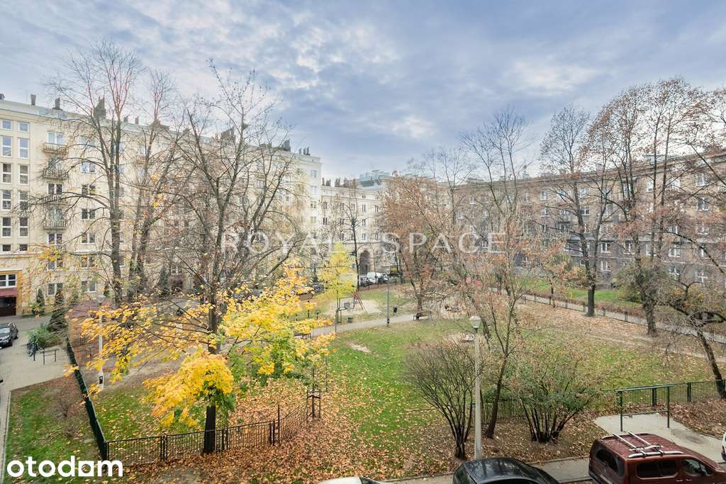 Przytulne mieszkanie z widokiem na park