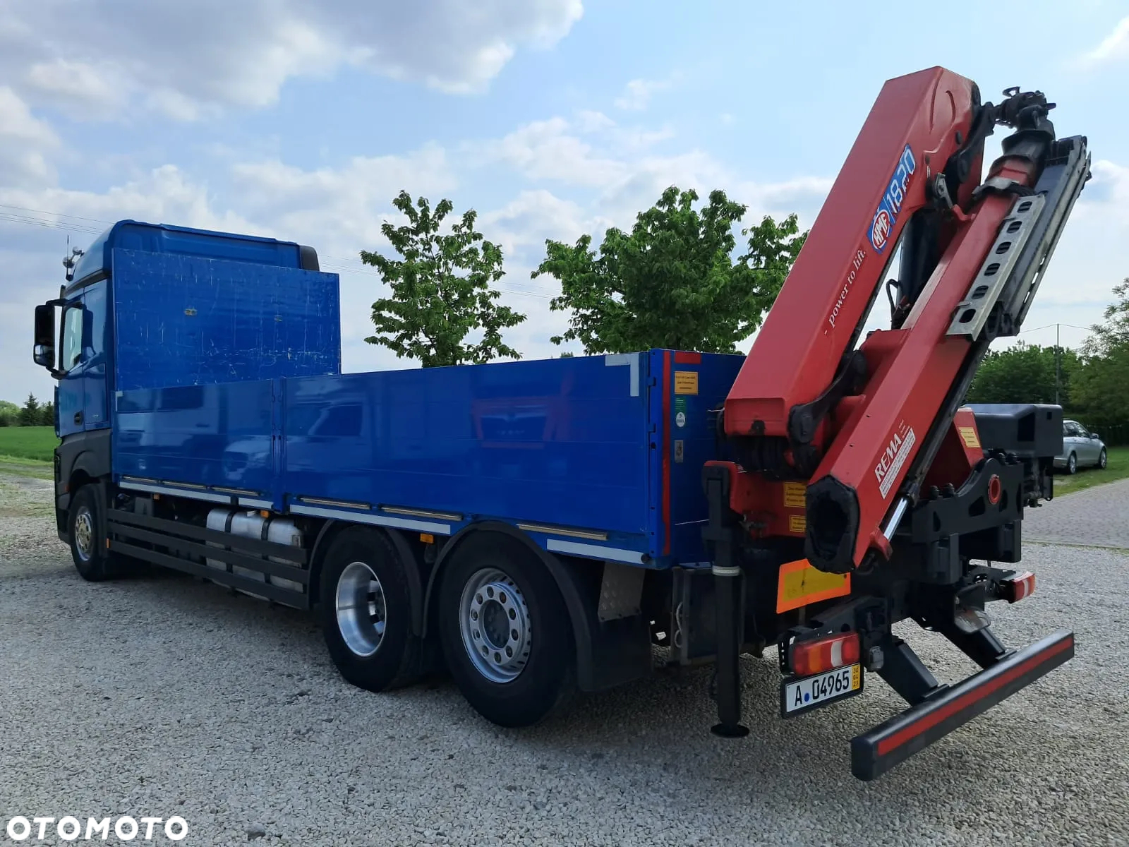 Mercedes-Benz ACTROS 2543 6X2 + HMF 1820 - 3