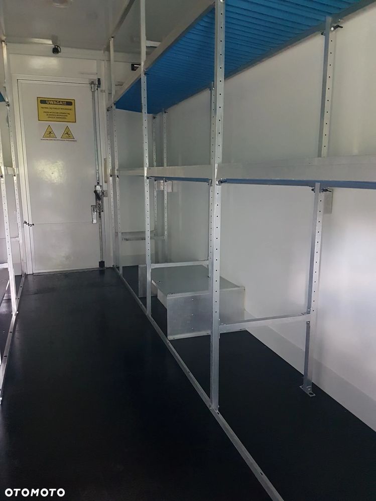 Iveco DAILY KONTENER NISKOPODŁOGOWY 4,43x2,23x2,42 SKLEP FOODTRUCK BAR KLIMA KONIOWÓZ KAMPER - 38
