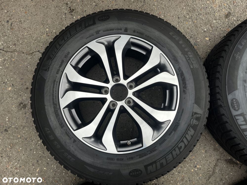 oryginalne koła felgi komplet aluminiowe mercedes 17" w253 a253 - 3