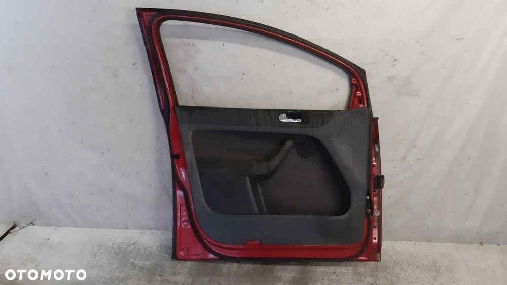 ^ DRZWI PRZÓD PRZEDNIE LEWE DO VOLKSWAGEN VW GOLF V 5 PLUS BORDO BORDOWA LA3X - 5