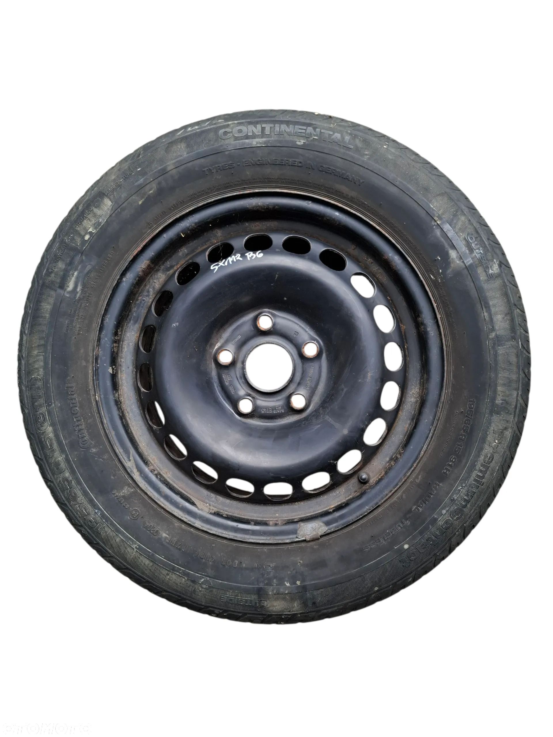 KOLO FELGA STALOWKA VW AUDI SEAT SKODA 5X112 R15 SLASK WYSYLKA - 1