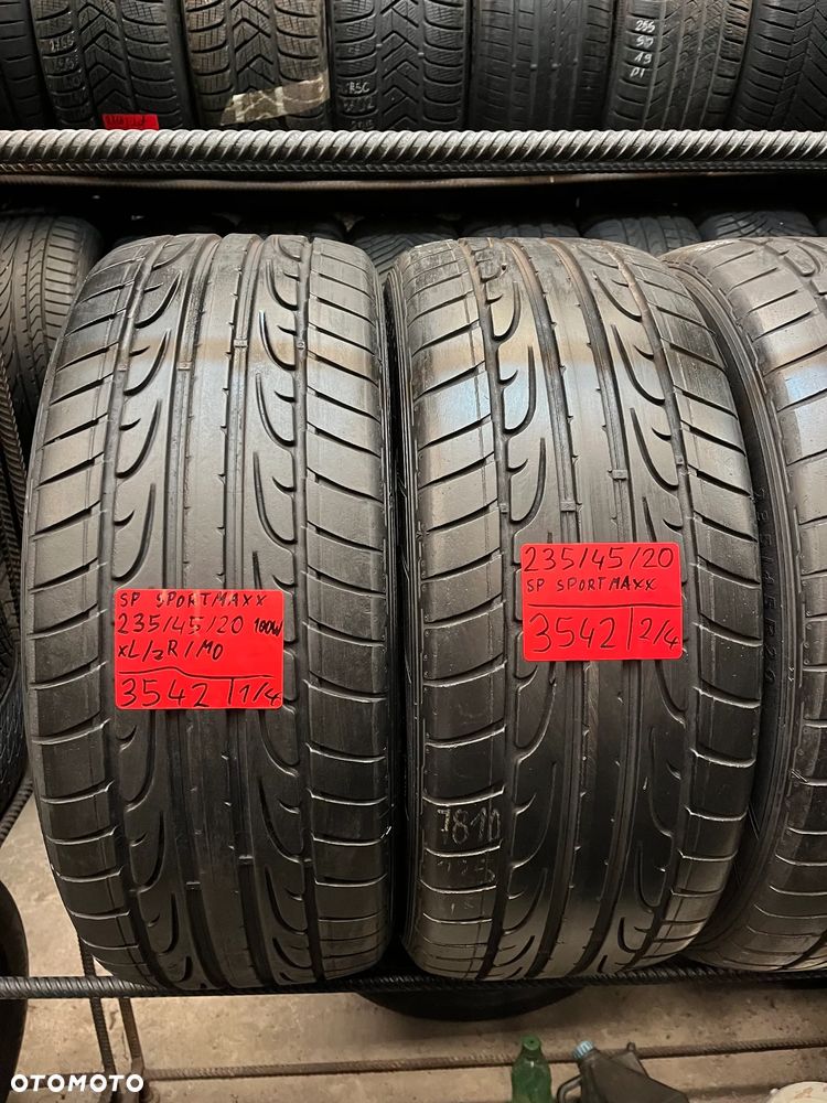 235 45 20 Dunlop Sp SportMaxx 4szt opony letnie - 2