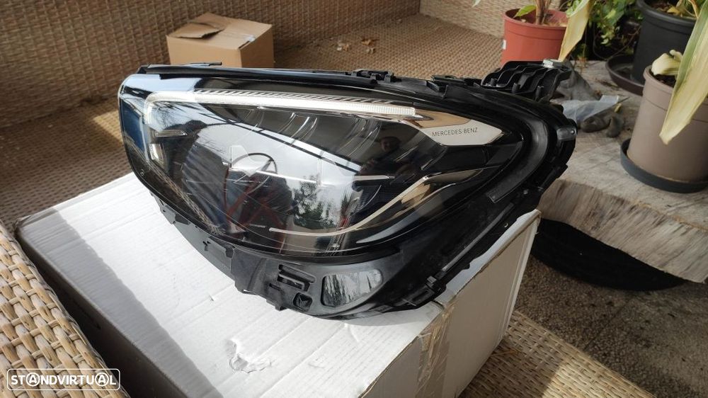 farol esquerdo full Led Performance Mercedes w213 facelift - 3