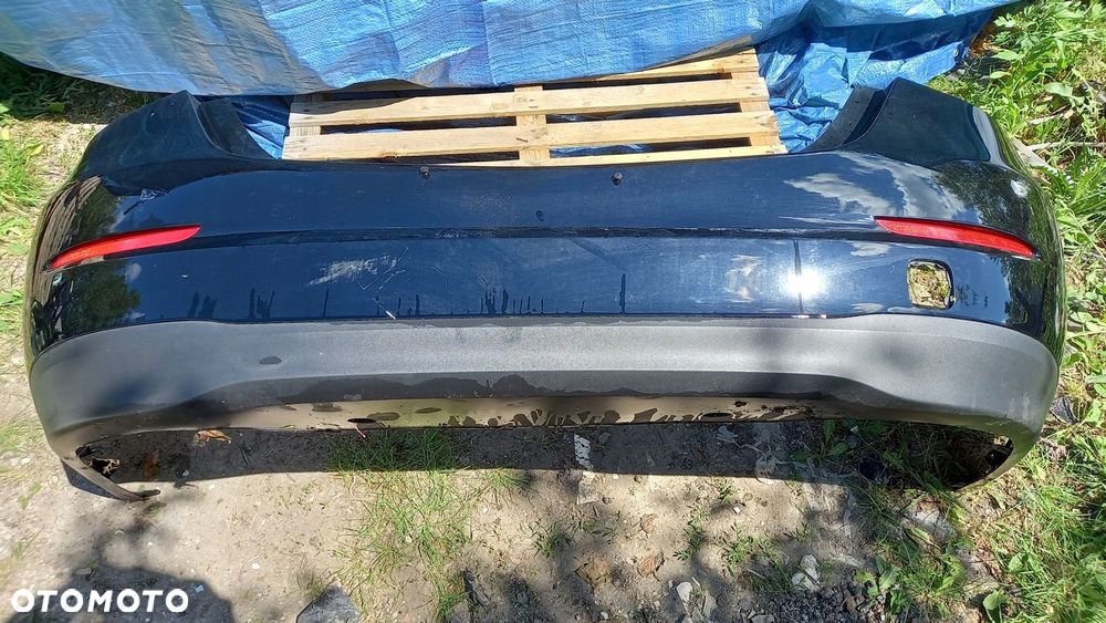 MERCEDES CKLASA W206 ZDERZAK TYŁ TYLNY CZARNY - 1