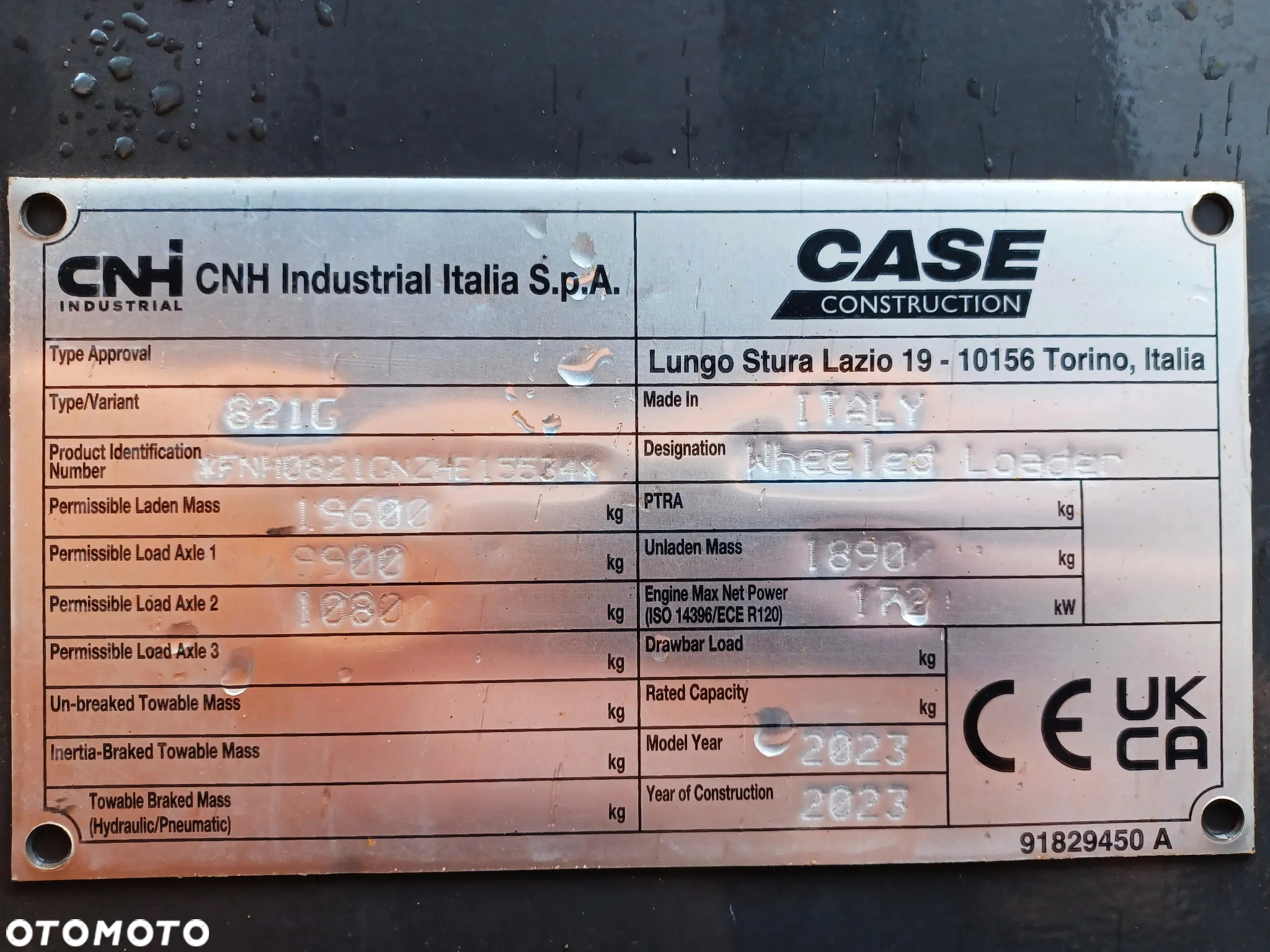 Case 821G - 10
