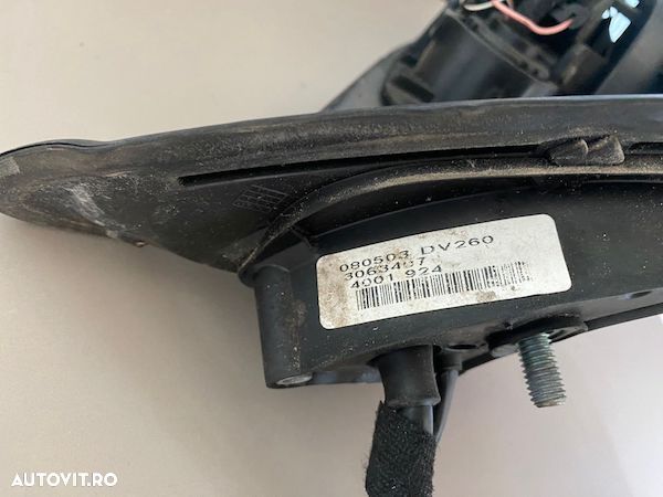 Oglinda dreapta cu rabatare memorie bec 13 fire VOLVO S60 V70 2003-2006 30634073 - 6