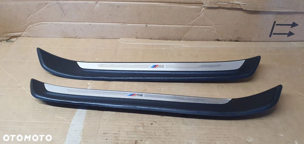 Listwa listwy nakładki progowe lewa prawa przód M-pakiet BMW X1 E84 7318567 - 4