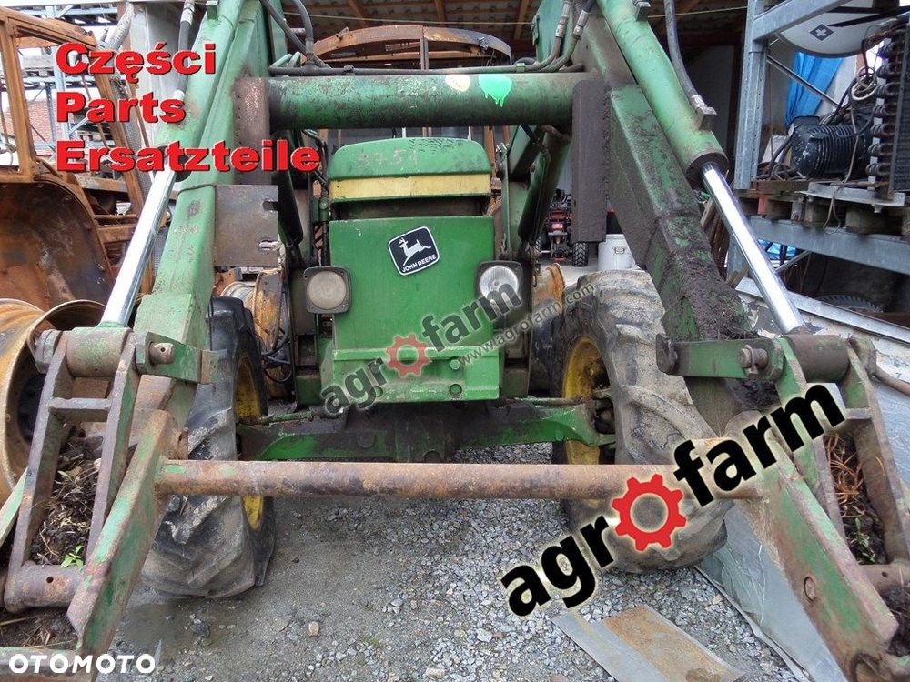 John Deere 2850 części, skrzynia biegów, silnik - 2