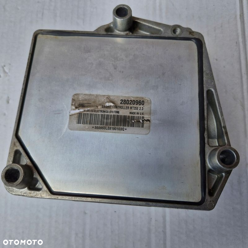 OPEL ASTRA H ZAFIRA B 1,6 16V STEROWNIK SILNIKA 28020960 - 3