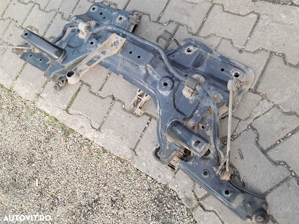 Opel Corsa D cadru motor complet, cu bascule, bara stabiliz, tampon - 4