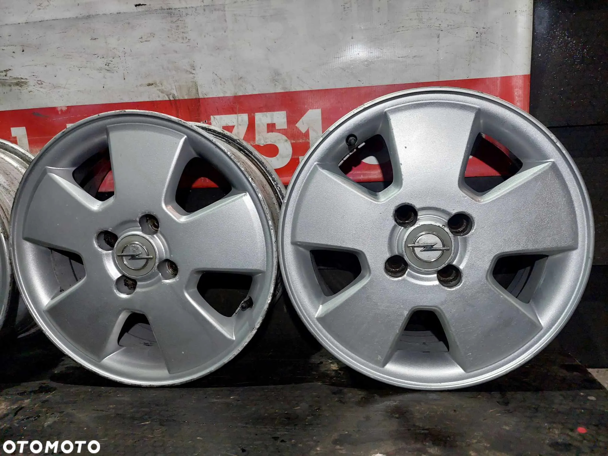 ALUFELGI OPEL ASTRA G CORSA C  ZAFIRA A 15" 4X100 ET49 - 2