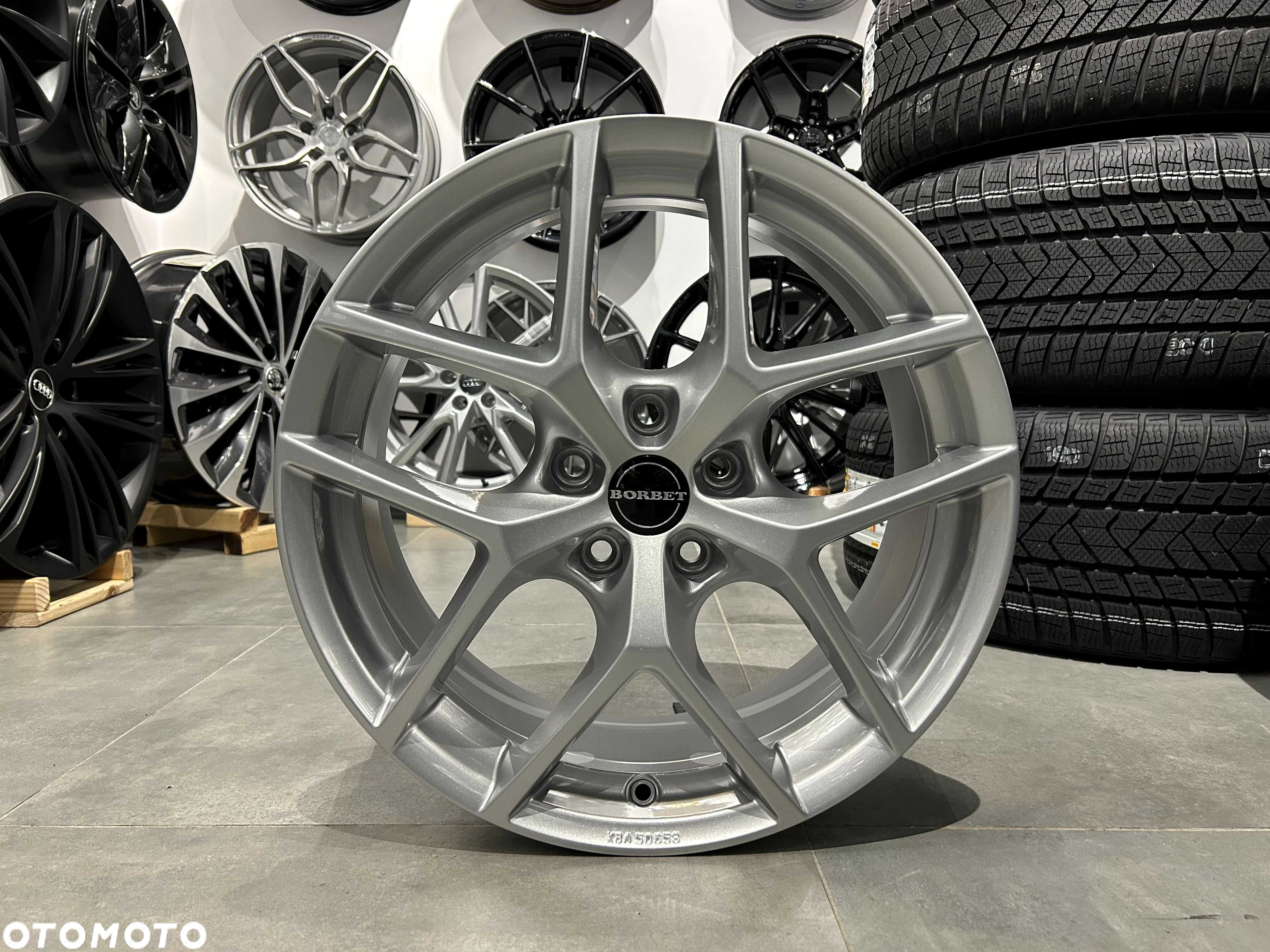 Felgi aluminiowe BORBET Y 18 5x112 ET48 VW Golf Audi A3 Octavia MG 4 - 2