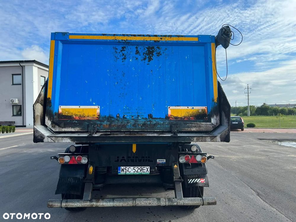 Janmil Naczepa wywrotka aluminiowa 26m3 klapa 5600 kg masa własna - 6