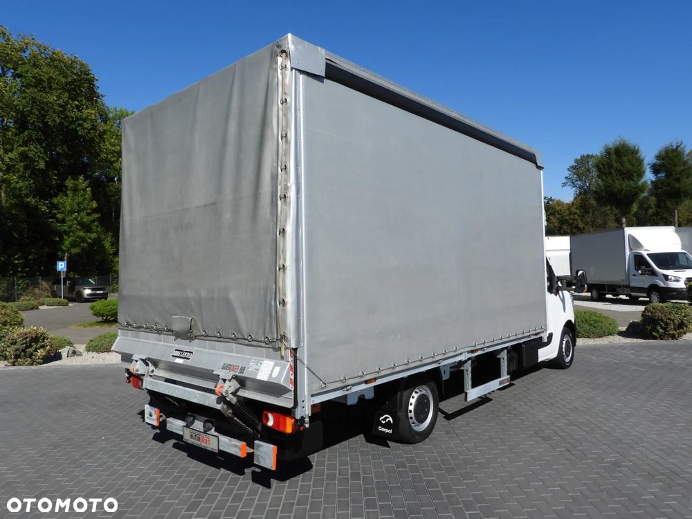 Renault MASTER PLANDEKA WINDA 10 PALET WEBASTO TEMPOMAT LEDY PNEUMATYKA KLIMATYZACJA 165KM [ 425025 ] - 4